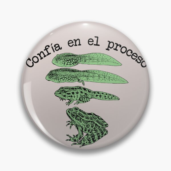 Item preview, Confía en el proceso. Frogs Metamorphosis. designed and sold by scientiafemina.