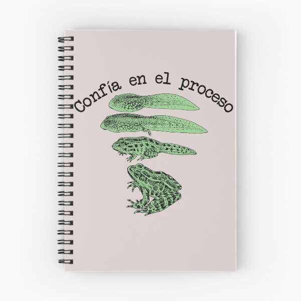 Item preview, Confía en el proceso. Metamorfosis sapos designed and sold by scientiafemina.