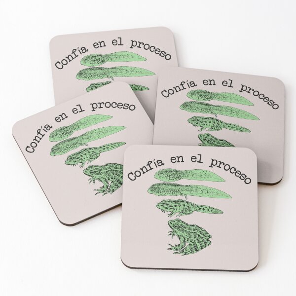 Item preview, Confía en el proceso. Metamorfosis sapos designed and sold by scientiafemina.