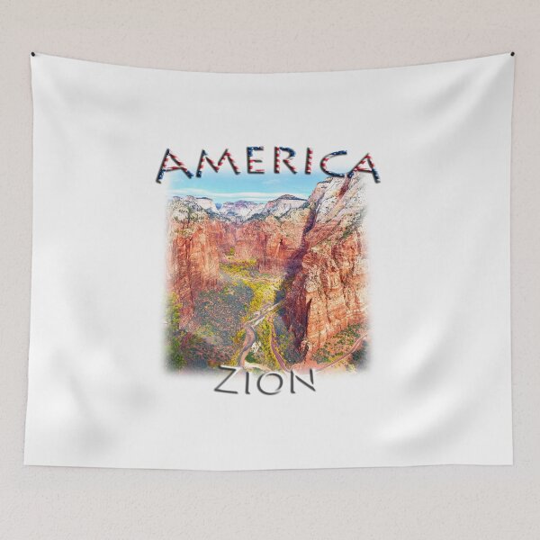 Item preview, America - Utah - Zion from Angel's Landing designed and sold by Adam Gormley.