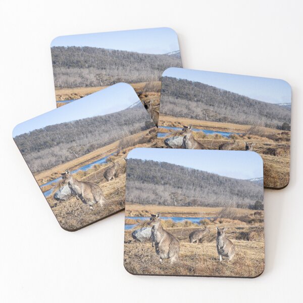 Item preview, Kangaroos And Mountains designed and sold by Geoff Wols.