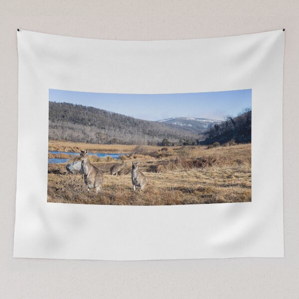 Item preview, Kangaroos And Mountains designed and sold by Geoff Wols.