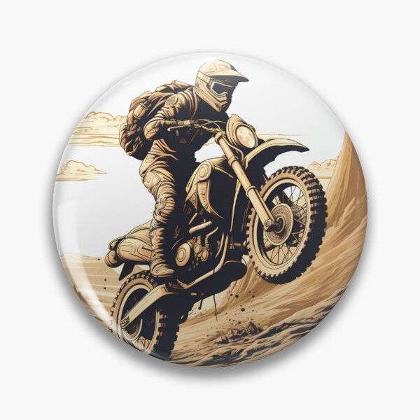 Item preview, Cool Graphic Motorcycle Dirt Bike Riding Sand Dunes Adventure Off Road designed and sold by InkwaveDesigns.