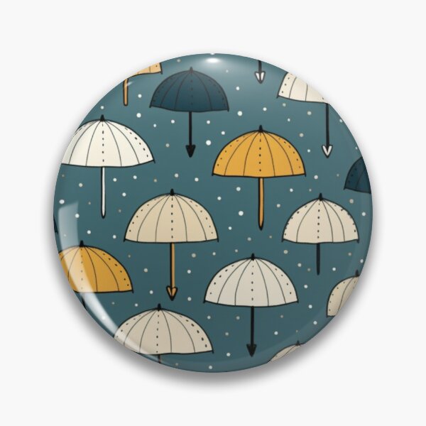 Item preview, Cool Tones of Miniature Umbrellas designed and sold by MyMerryMary.