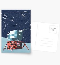 Apollo Mondlandung Postkarten