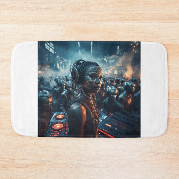 Item preview, futuristic african girl designed and sold by IA-Power.