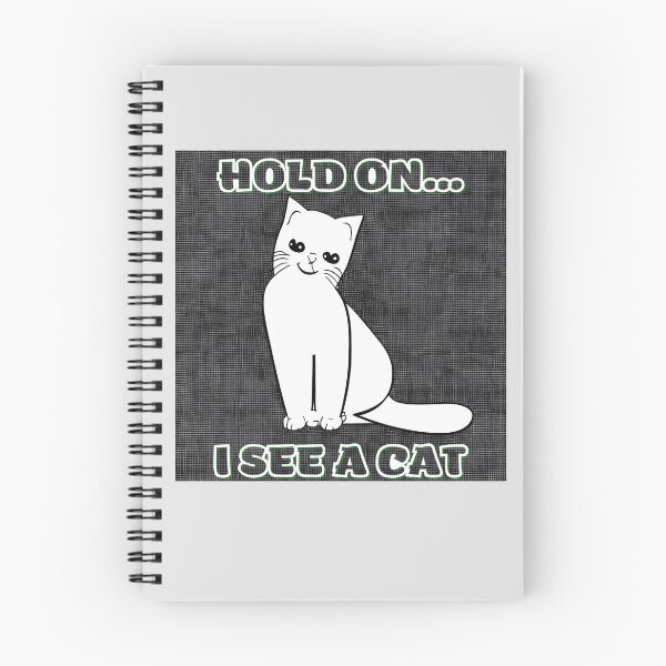 Item preview, Espera... veo un gato designed and sold by tinytwist.