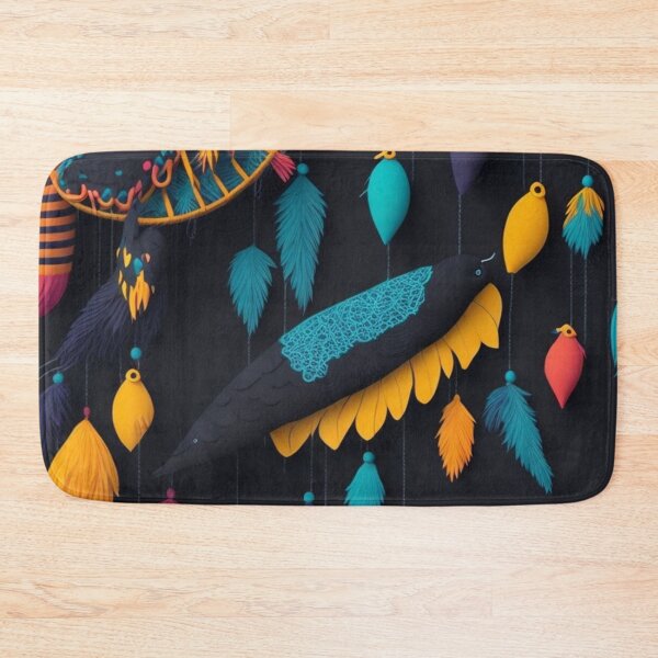 Item preview, Colorful Dreamcatcher Pattern Design Print designed and sold by randomtdesigns.