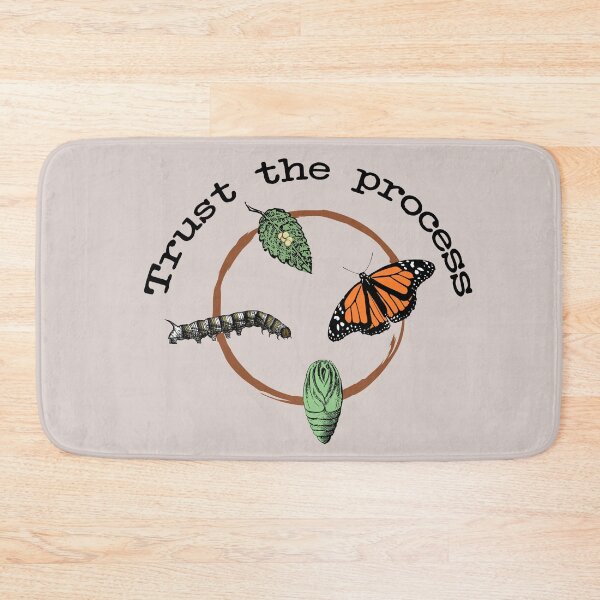 Item preview, Trust the process. Butterfly Metamorphosis. designed and sold by scientiafemina.