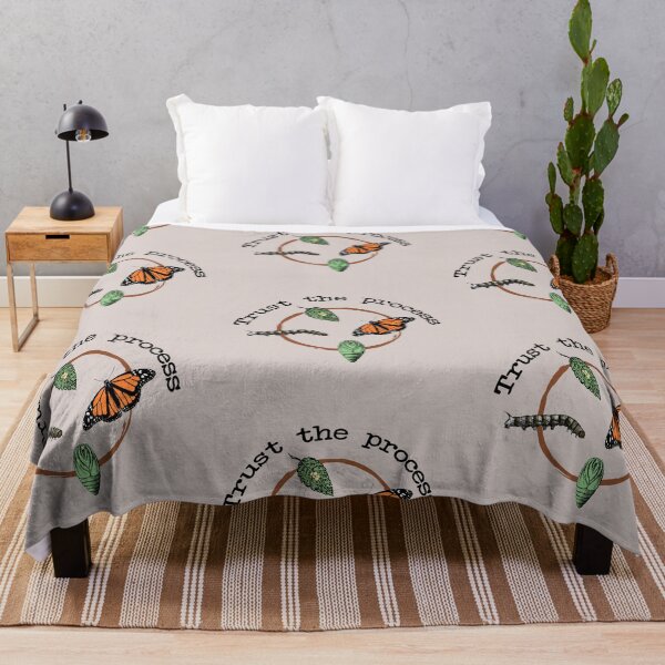 Item preview, Trust the process. Butterfly Metamorphosis. designed and sold by scientiafemina.