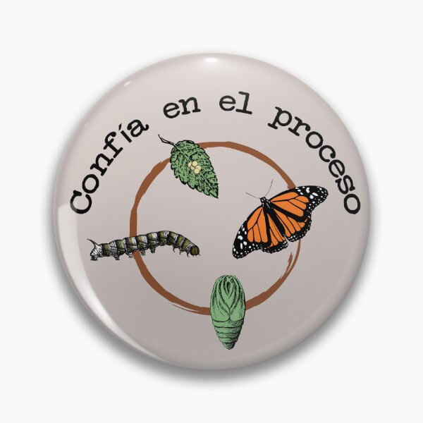 Item preview, Confía en el proceso. Metamorfosis mariposas designed and sold by scientiafemina.