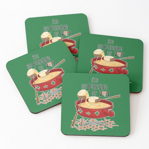 Item preview, I'm so fondue of you Greeting Card 	 designed and sold by xojnasshc59.