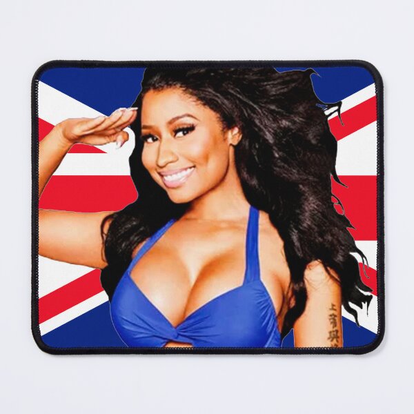 Item preview, Nicki Minaj Union Jack UK Flag designed and sold by AnimationMonkey.