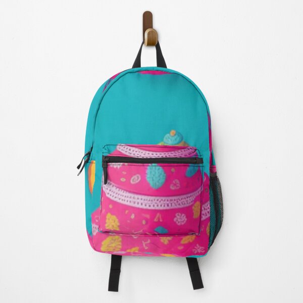 Item preview, Colorful Pink Teapot Pattern Design Print designed and sold by randomtdesigns.