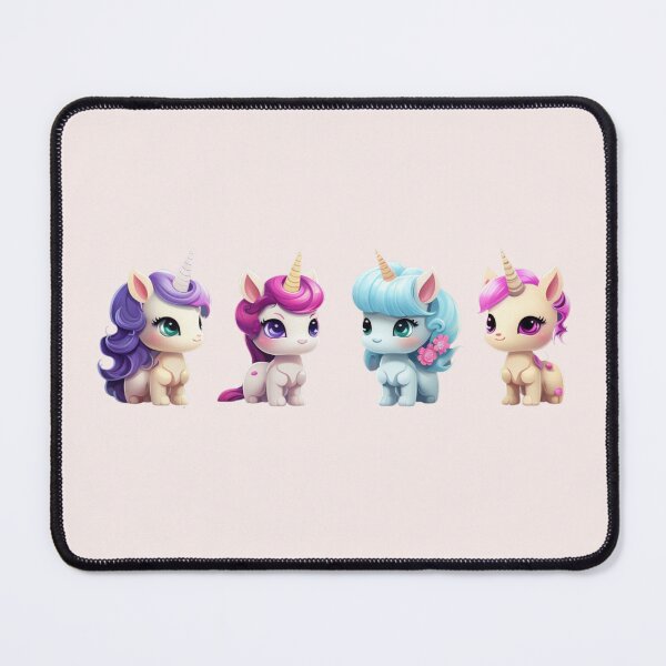 Item preview, Four Adorable Unicorns designed and sold by minjagoods.