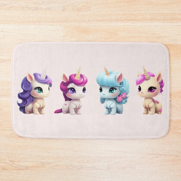 Item preview, Four Adorable Unicorns designed and sold by minjagoods.