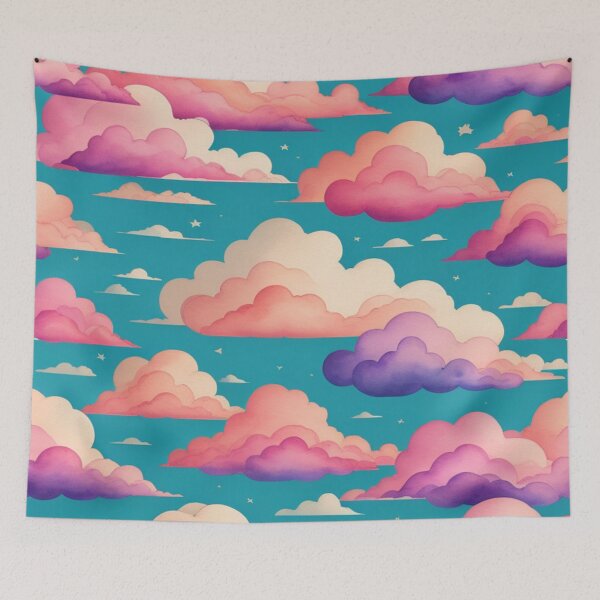 Item preview, Watercolor Clouds designed and sold by magicwillow.