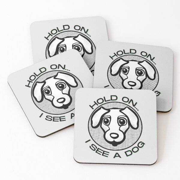 Item preview, Hold on... I see a dog designed and sold by tinytwist.