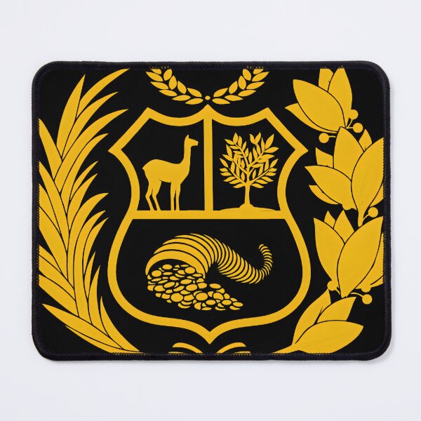 Item preview, Golden national coat of Peru designed and sold by khumpa.