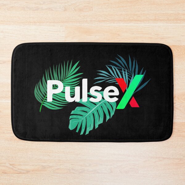 Item preview, PulseX Tropical Leaf - Crypto Logo designed and sold by GetCryptoSwag.