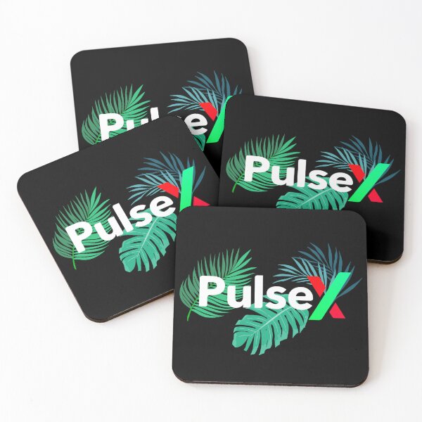 Item preview, PulseX Tropical Leaf - Crypto Logo designed and sold by GetCryptoSwag.