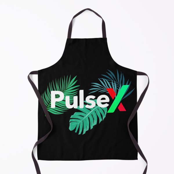 Item preview, PulseX Tropical Leaf - Crypto Logo designed and sold by GetCryptoSwag.