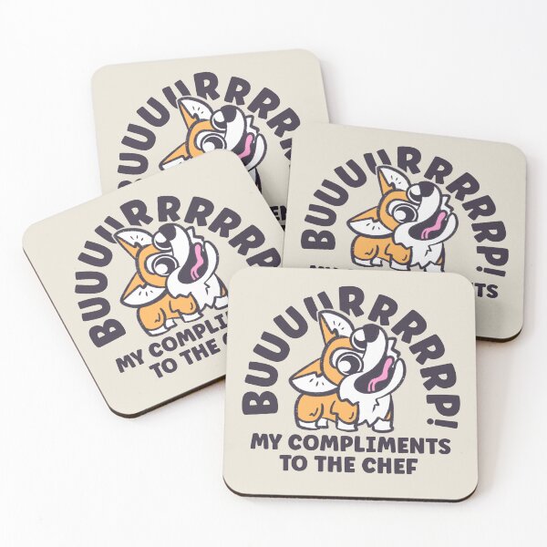 Item preview, Funny Animals Corgi Burp Baby Onesie for New Parents designed and sold by abowersock.