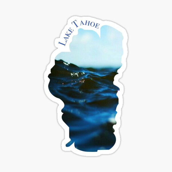 Vista previa del artículo con la obra «Fondo de agua del lago Tahoe», diseñado y vendido por Bri Lantrip.