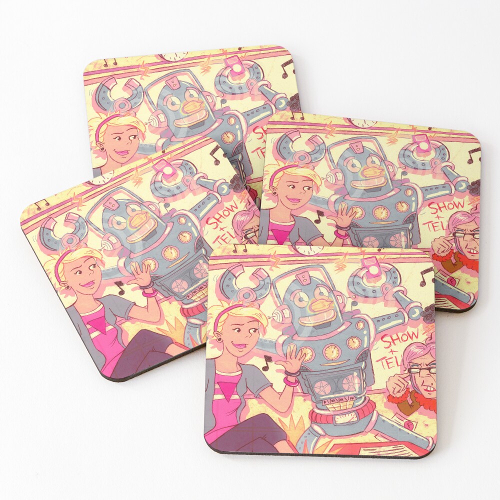 Item preview, Coasters (Set of 4) designed and sold by cgsketchbook.