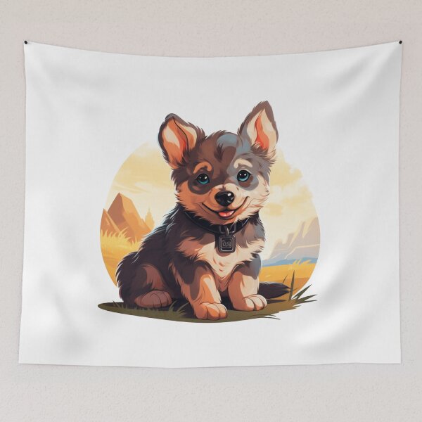 Item preview, Cute Swedish Vallhund Puppy designed and sold by devath.