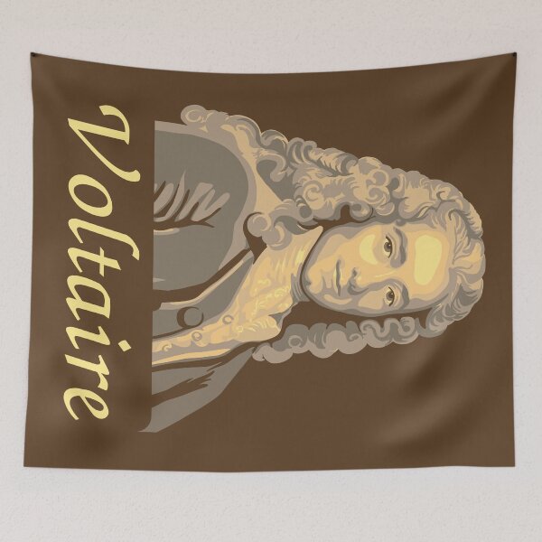 Item preview, Voltaire Portrait designed and sold by Unhinged Heather.