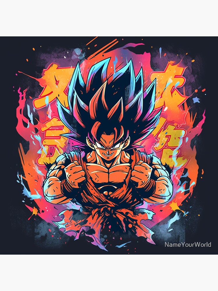 Dragon Ball Son Goku Sticker by NameYourWorld