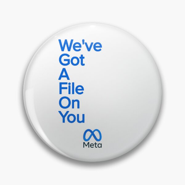 Item preview, We've Got a File On You - Privacy Removed  designed and sold by Tragically Ludicrous.