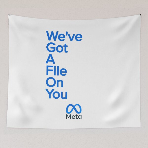 Item preview, We've Got a File On You - Privacy Removed  designed and sold by Tragically Ludicrous.