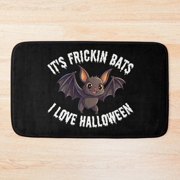 Item preview, It's Frickin Bats, I Love Halloween designed and sold by CoolHippoQuotes.