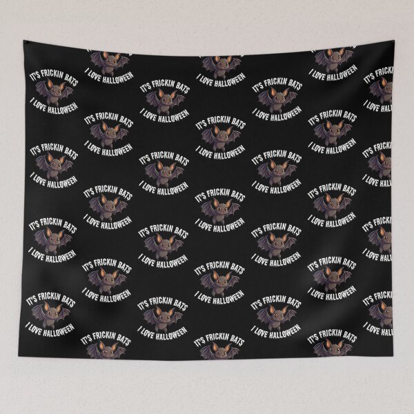 Item preview, It's Frickin Bats, I Love Halloween designed and sold by CoolHippoQuotes.