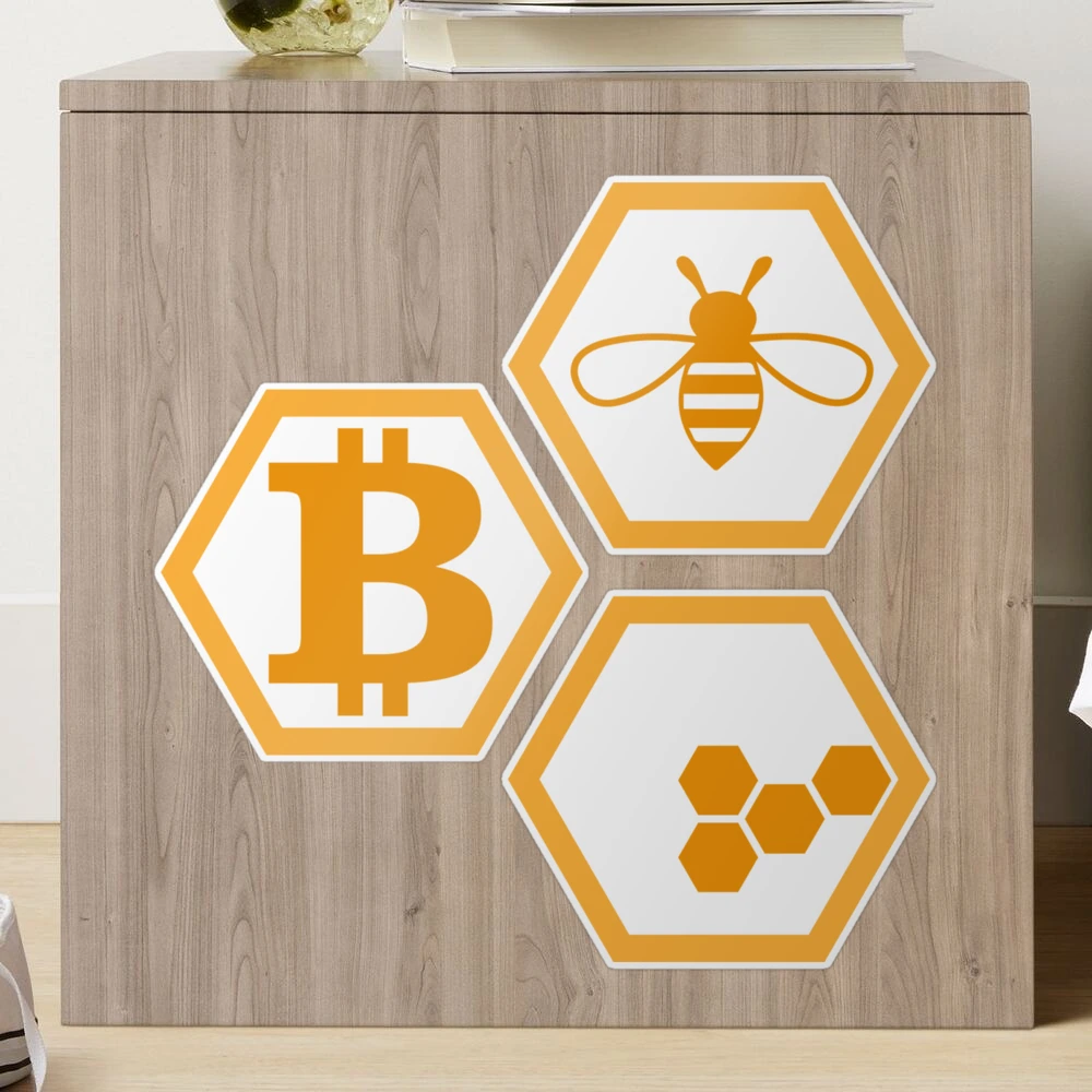 Bitcoin Honey Bee - Crypto Logo