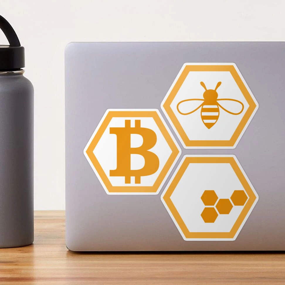 Bitcoin Honey Bee - Crypto Logo