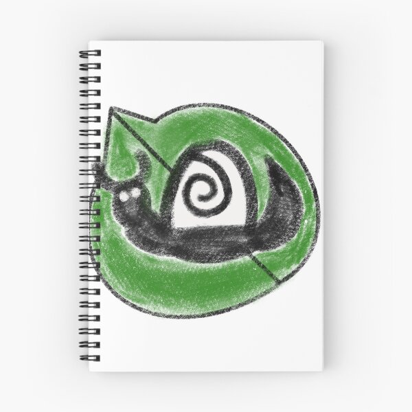 Item preview, A drawing of a snail lying on a cabbage. designed and sold by lukesubbby.