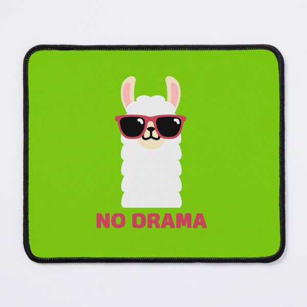 Item preview, No Drama funny llama designed and sold by motivationhood.