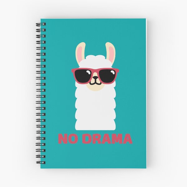 Item preview, No Drama funny llama designed and sold by motivationhood.