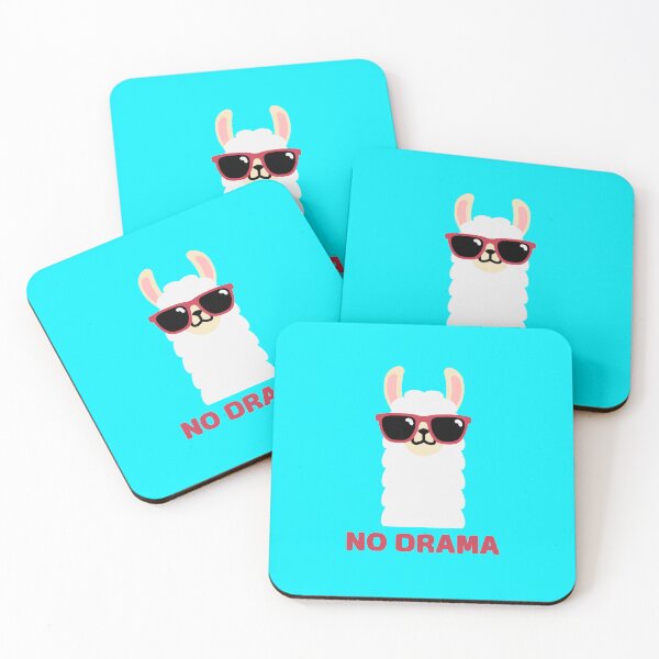 Item preview, No Drama funny llama designed and sold by motivationhood.