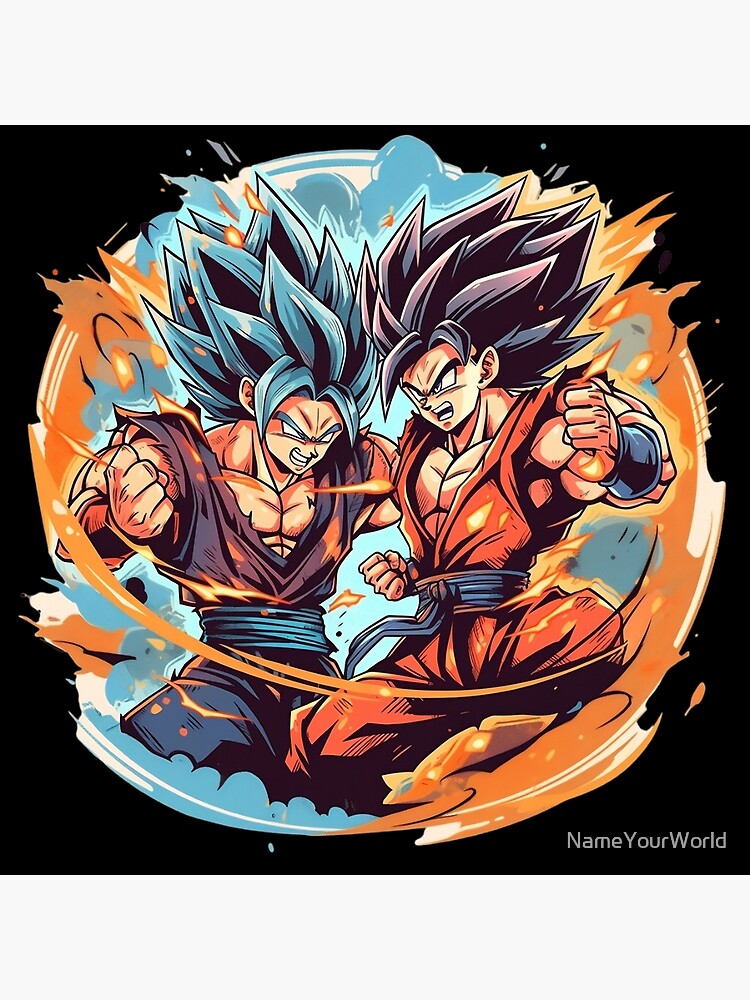 Dragon Ball Son Goku Art Board Print by NameYourWorld