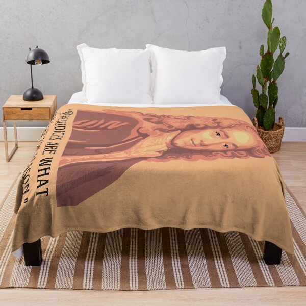 Item preview, Voltaire Portrait And Quote designed and sold by Unhinged Heather.