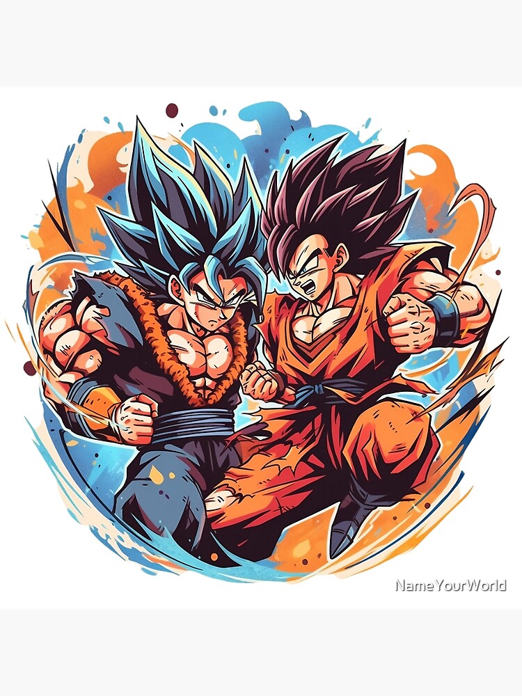 Dragon Ball Son Goku Art Board Print by NameYourWorld