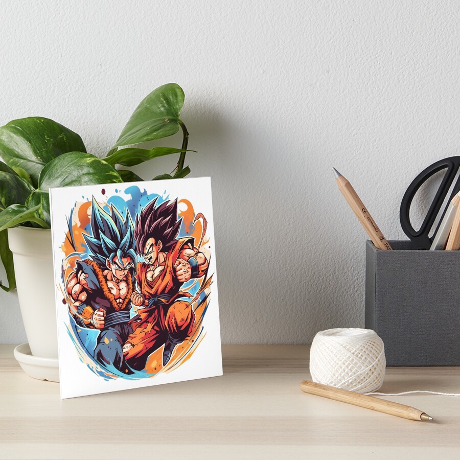 Dragon Ball Son Goku Art Board Print by NameYourWorld