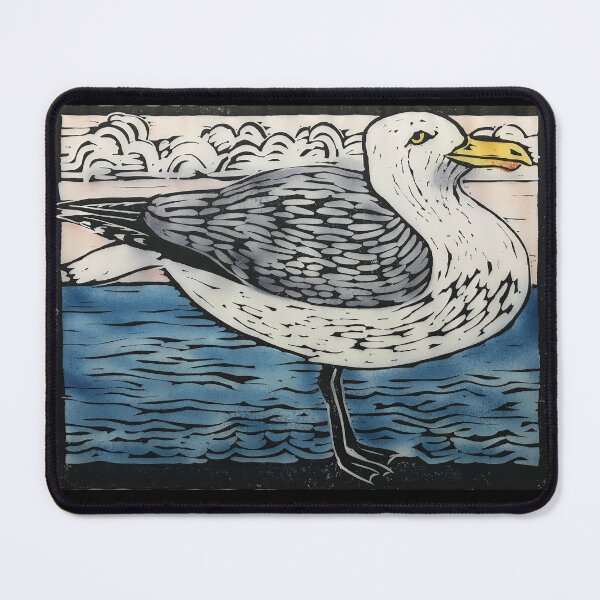 Item preview, Seagull at the beach designed and sold by HelenDBVickers.