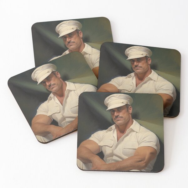 Item preview, Portraits of Men in a painterly style designed and sold by dopemonkey.