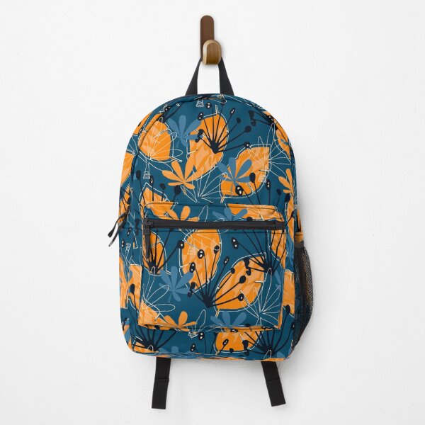 Item preview, Orange Navy Foliage designed and sold by MCanvasworks.