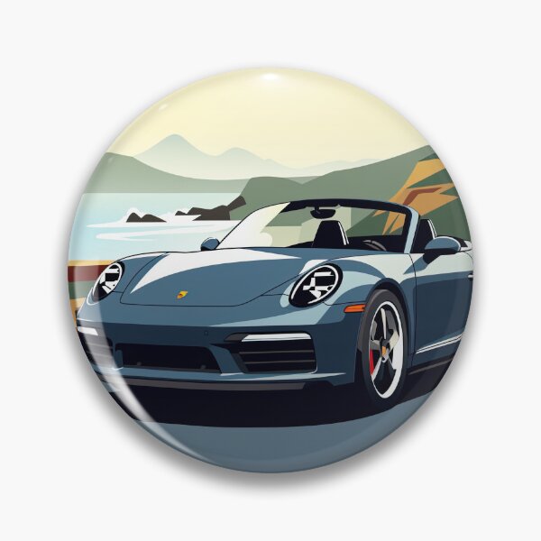 Item preview, Porsche Boxster Seaside PCH Illustration poster designed and sold by blackdogshop.